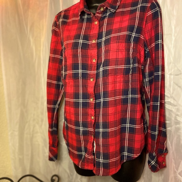 Plaid Flannel Button Down by “H&M” - Picture 5 of 8